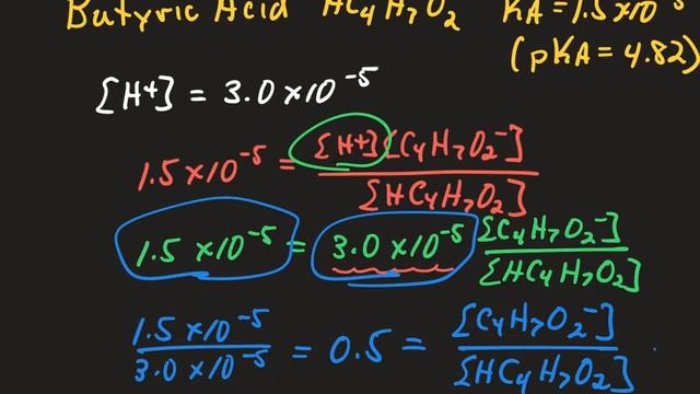 16 7 Ka pKa and base to acid ratio смотреть онлайн