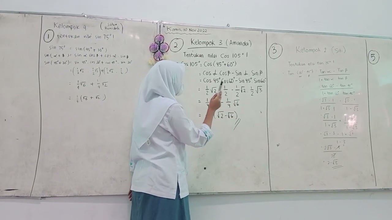 Nilai Cos 105 | Kelompok 3 XI IPA 3 смотреть онлайн