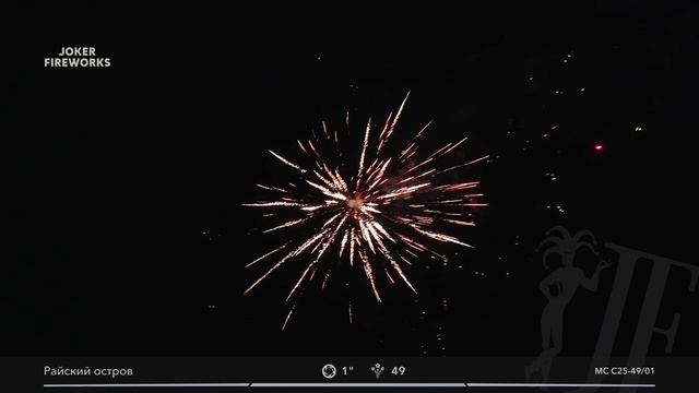 Салютная установка «Райский остров» MC C25-49/01 от Joker Fireworks | Джокер Фейерверки смотреть онлайн
