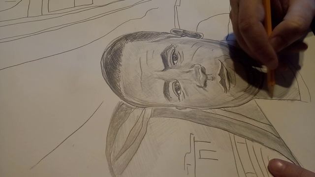 Портрет карандашом. Портрет по фото. Заказать портрет. Мужской портрет. По фотографии. Красками. Вау смотреть онлайн