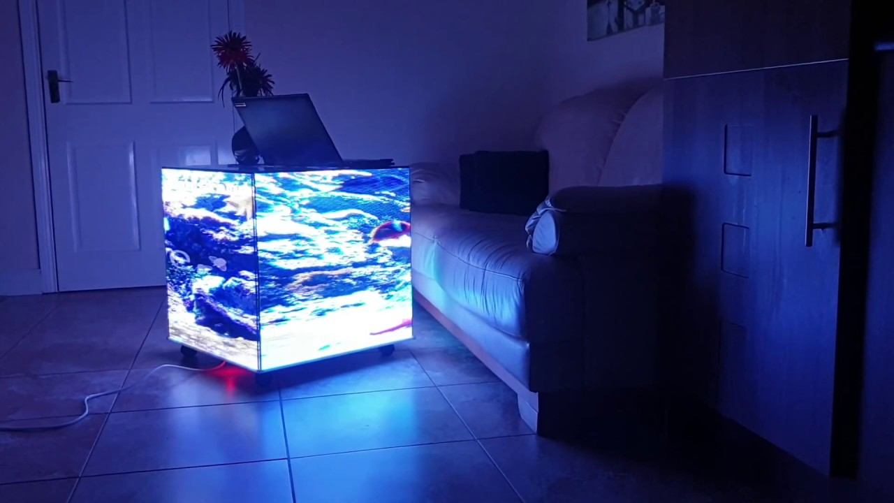 LED Cube Video Display - Pixel Pitch 3mm - LED Coffee Table - Indoor or Outdoor смотреть онлайн