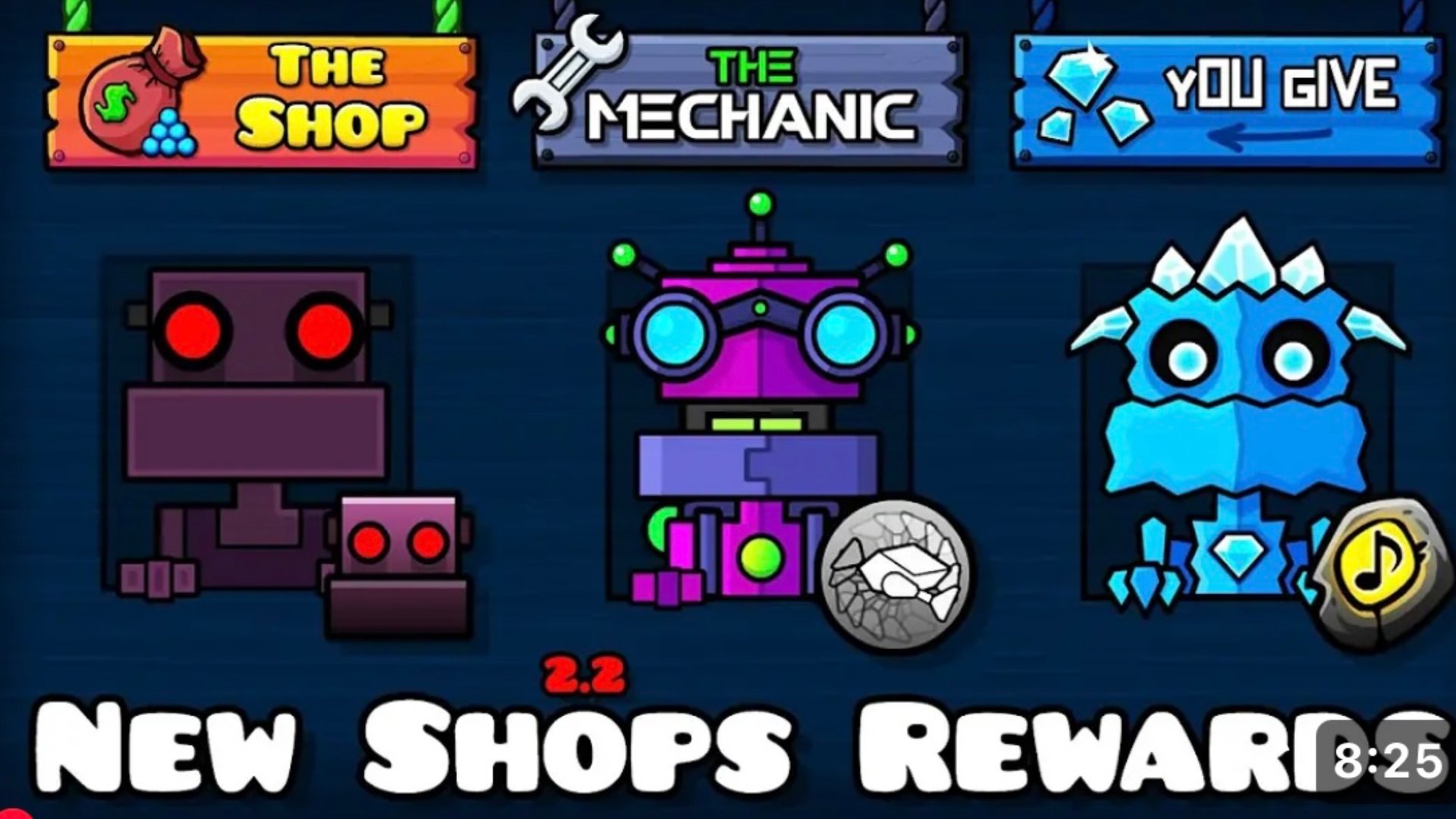 All new shops rewards / geometry dash 2.2 смотреть онлайн