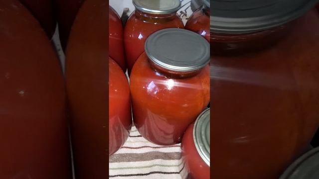 Томатный сок! Простой рецепт на моём ютубе-канале смотреть онлайн
