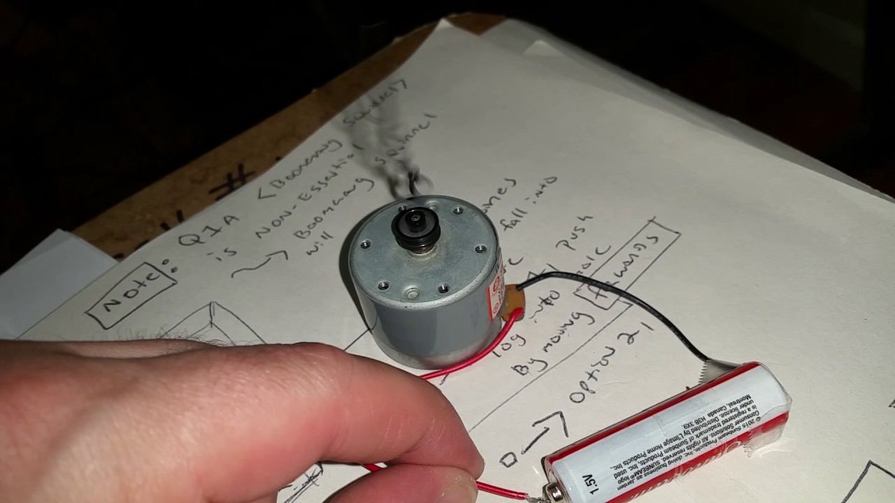 How to Test an old AA Battery with a Small Toy Motor смотреть онлайн