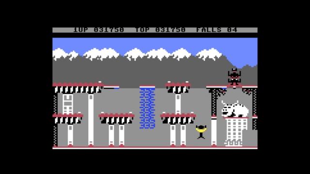 Bruce Lee by Datasoft [Commodore 64] смотреть онлайн