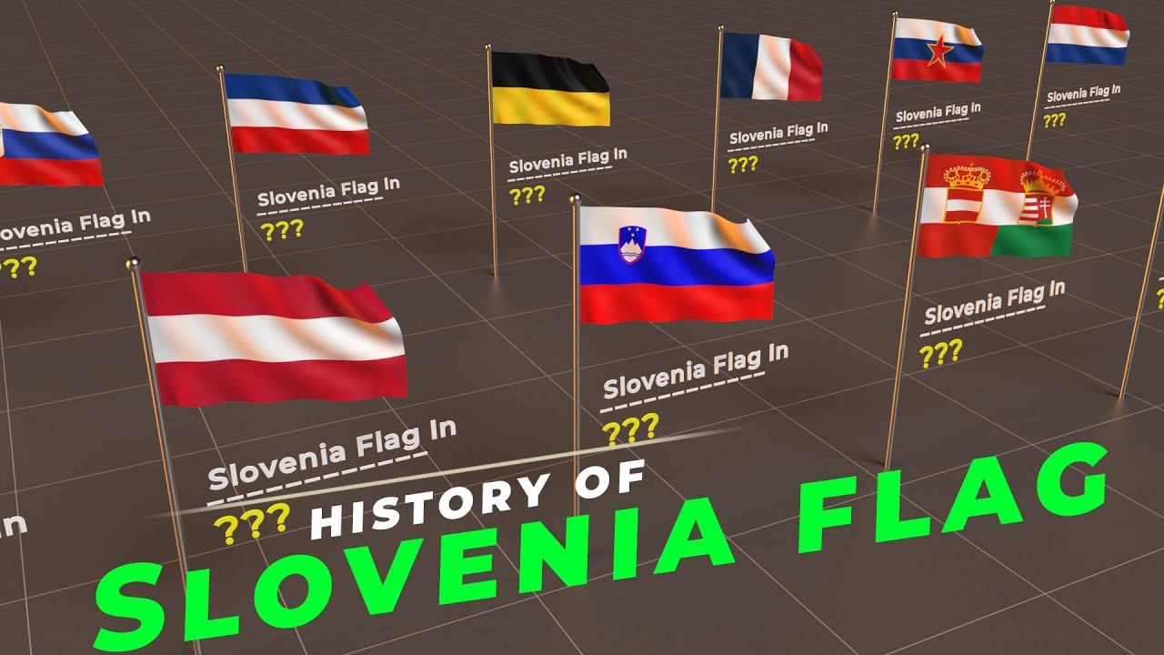 History of Slovenia flag | Evolution of Slovenia flag | Flags of the world | смотреть онлайн