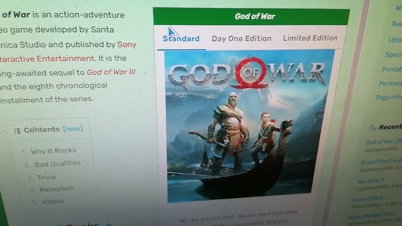 God of War (2018) is on Awesome Games Wiki смотреть онлайн
