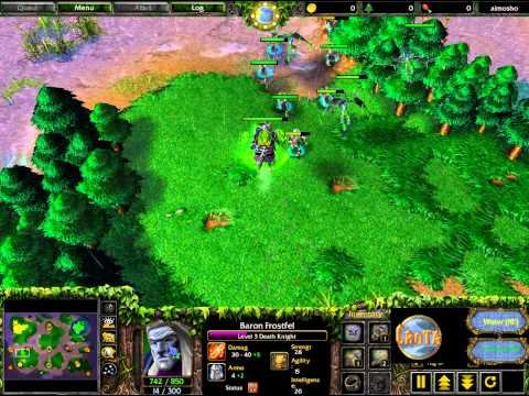 WarCraft 3 - WC017 - Water (NE) vs Fiction (UD) on Echo Isle смотреть онлайн