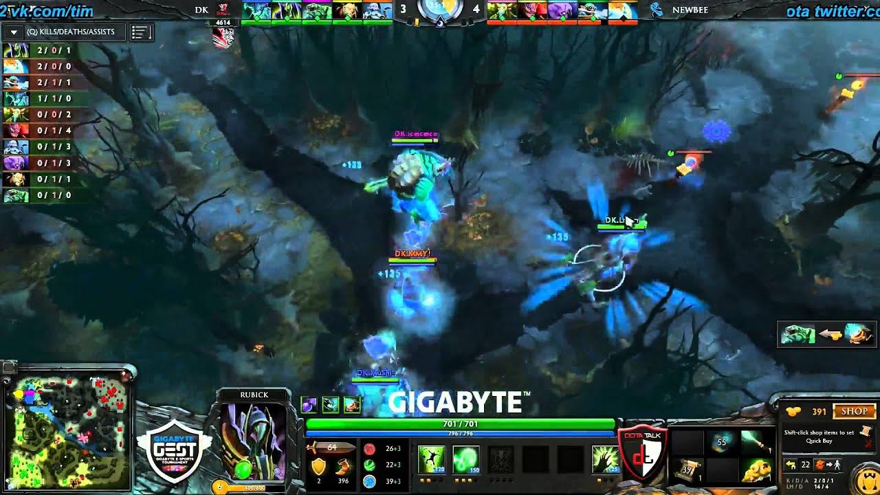 DK vs Newbee #2 (bo3) | GEST Challenge (20.06.2014) Dota 2 (En) смотреть онлайн
