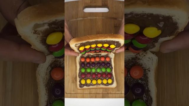 Самый вкусный сэндвич, который я ел в своей жизни!! Срочно сохраняй к себе #десерт #простойрецепт смотреть онлайн