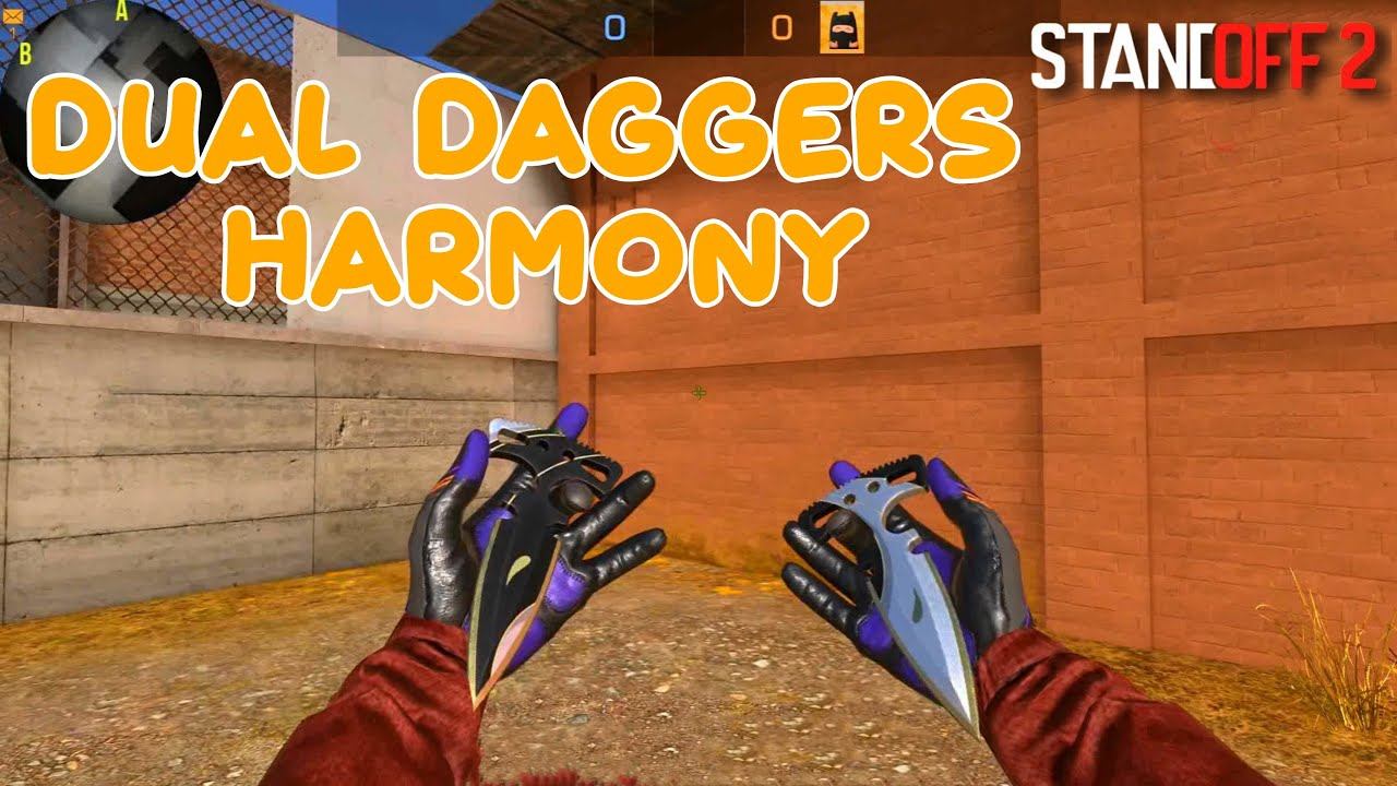 ОБЗОР НОЖА DUAL DAGGERS ''HARMONY'' СТАНДОФФ 2 / STANDOFF 2 смотреть онлайн