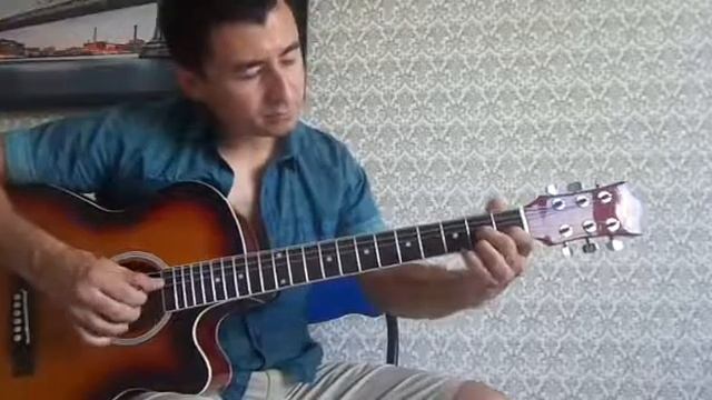 Под лаской плюшевого пледа (на гитаре) смотреть онлайн