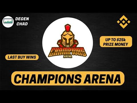 The Champions Arena - Upcoming Stealth Launch With Unique Prize Giving Mechanism #bsc #defi смотреть онлайн