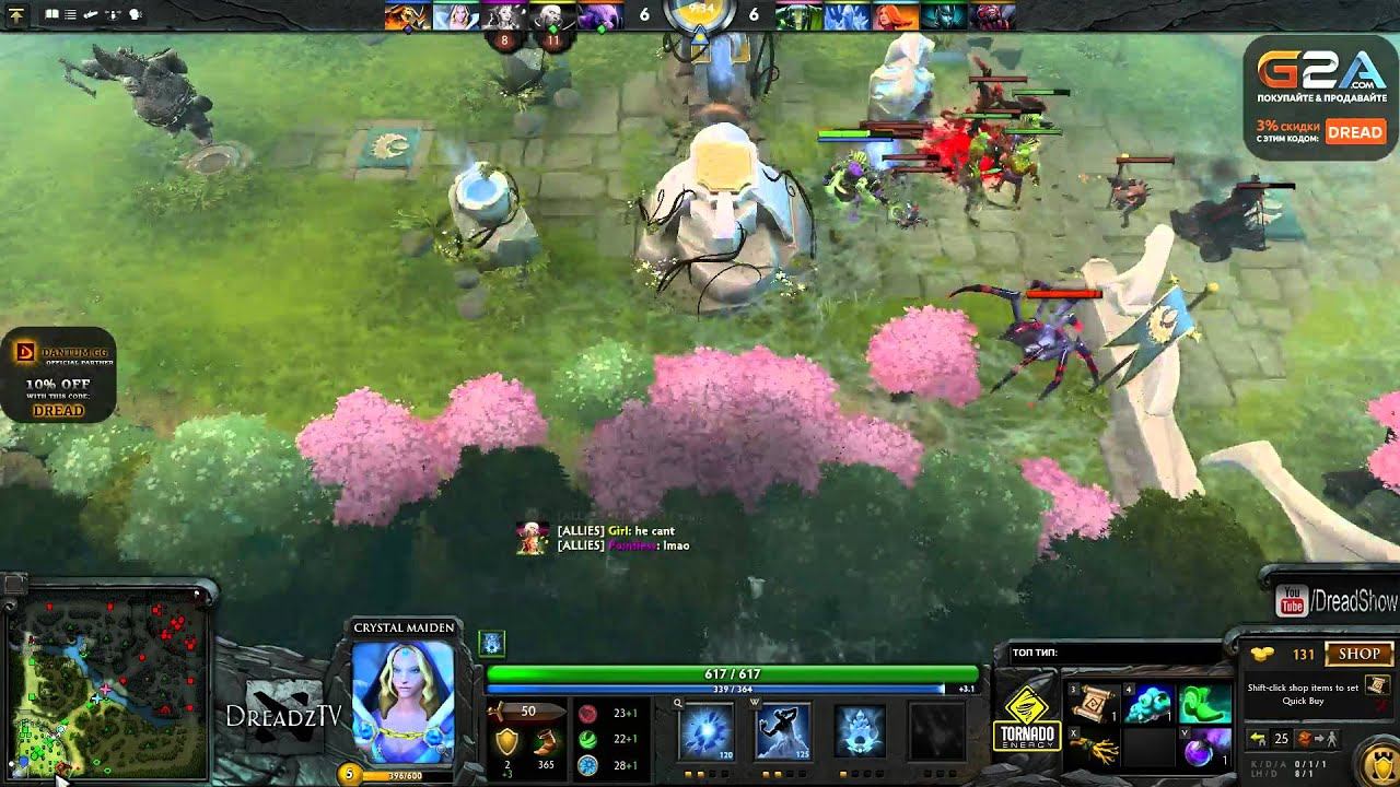 Dread. стрим 03.02.2016. Dota 2 CM, Batrider смотреть онлайн