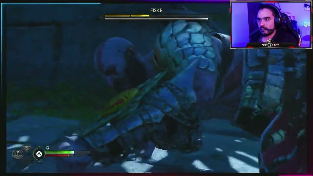 Derrotando FISKE God of War Ragnarok смотреть онлайн