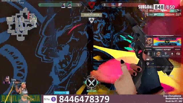 Valorant Live Stream | BATTLEPASS GIVEAWAY ON 1K SUBS | BATTLEPOOJA ❤| |!discord !id !playlist !spe