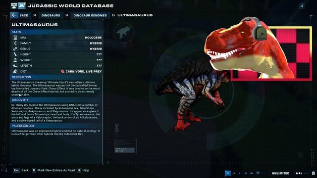 A NEW HYBRID IN EVOLUTION 2: ULTIMASAURUS!! - Jurassic World Evolution 2 Modded Showcase смотреть онлайн