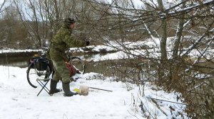 Рыбалка 1 декабря на поплавок и на донку на малой реке!