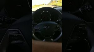 Работа круиз контроля Киа Рио 3 от штатных кнопок на руле