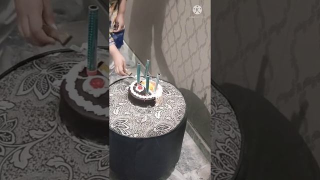 Birthday Celebration Cake Cutting Lighting & Blowing Candles | Yummy Fresh Cream Pineapple Choc Cak смотреть онлайн