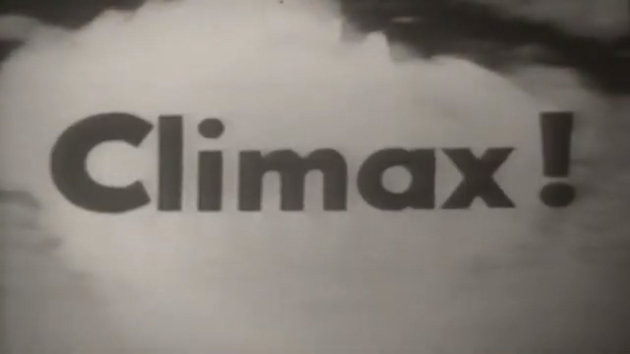 Climax! Four Hours In White 50s TV Drama