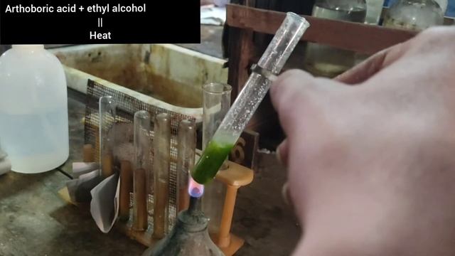 Borate test || chemistry practical || By nhil jessy смотреть онлайн