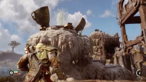 God of War Ragnarok Aurvangar Wetlands Walkthrough Freeze Second Geyser Turn the Second Wheel