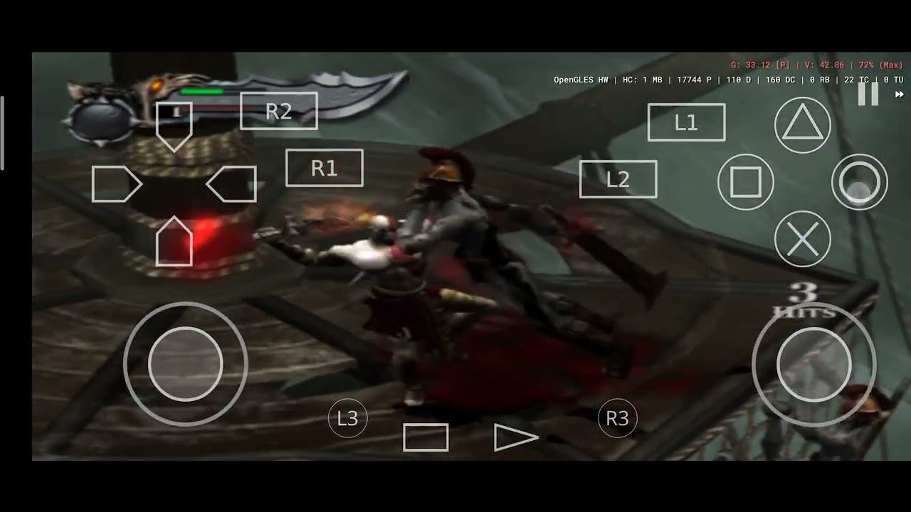 God Of War 1 / Aethersx2 emulator/PS2 game/ 200mb SD 665 1x native смотреть онлайн