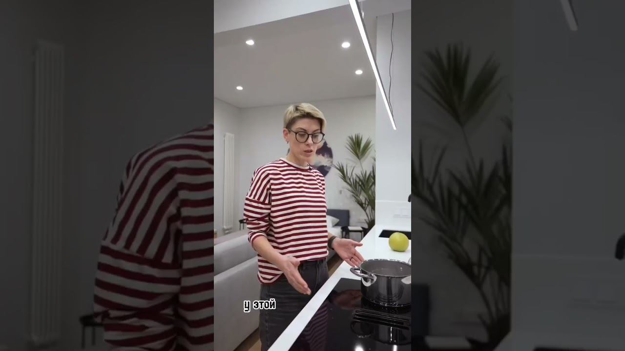 Куда спрятали вытяжку?  Читайте в описание.  #ремонт #дизайн #дизайнермосква