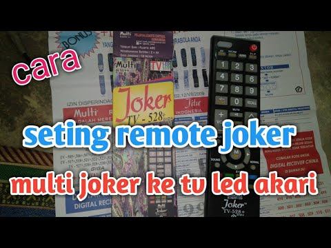 cara seting remot multi joker ke tv led mereg akari смотреть онлайн