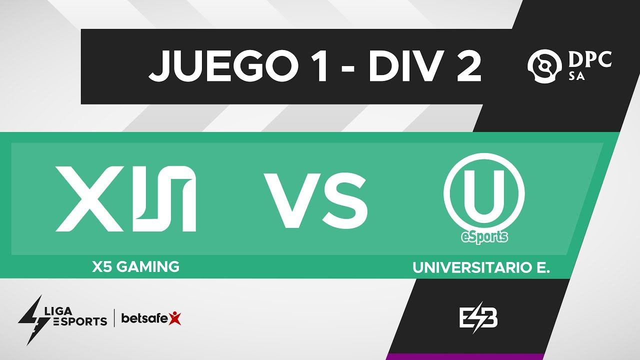 [ES] DPC 2023 SA Summer Tour División II - Bo3 - X5 Gaming vs Universitario Esports game 1 смотреть онлайн