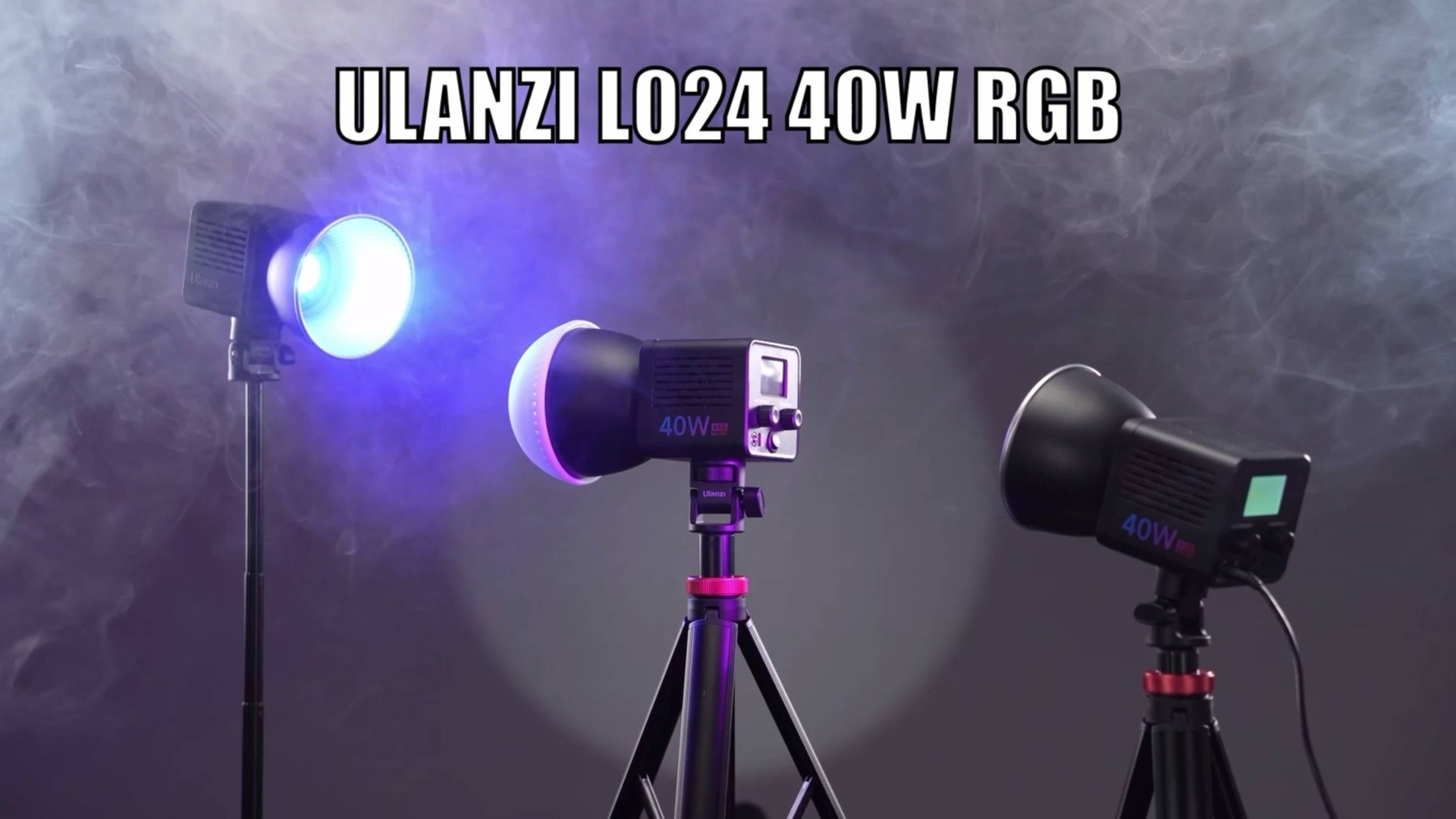 Осветитель Ulanzi L024 40W RGB Яркая RGB-лампа