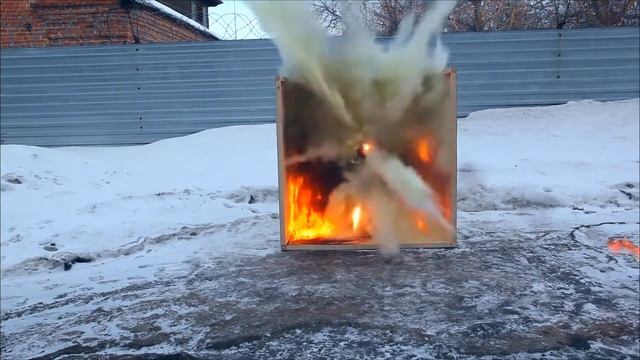АУПП Орион Омега. Горение ГСМ в коробе смотреть онлайн