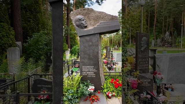 Заслуженный мастер спорта по высшему пилотажу. Чемпион мира. Восточное кладбище, Минск, Беларусь