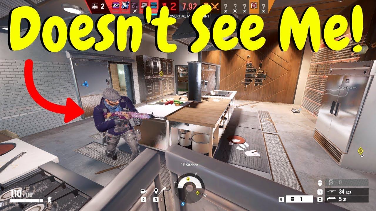 Hiding on Emerald Plains in Rainbow Six Siege (New Map Gameplay) смотреть онлайн