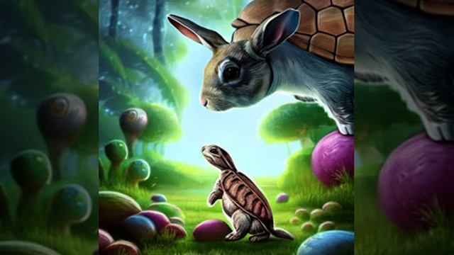 AI sings a song about Rabbits and Turtles ruling the Earth смотреть онлайн