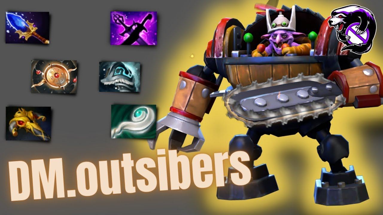 Timbersaw The Killing Machine By. DM. Outsiders Dota2 GamePlay смотреть онлайн
