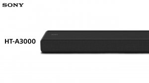 Sony | HT-A3000 Soundbar | Sony Audio