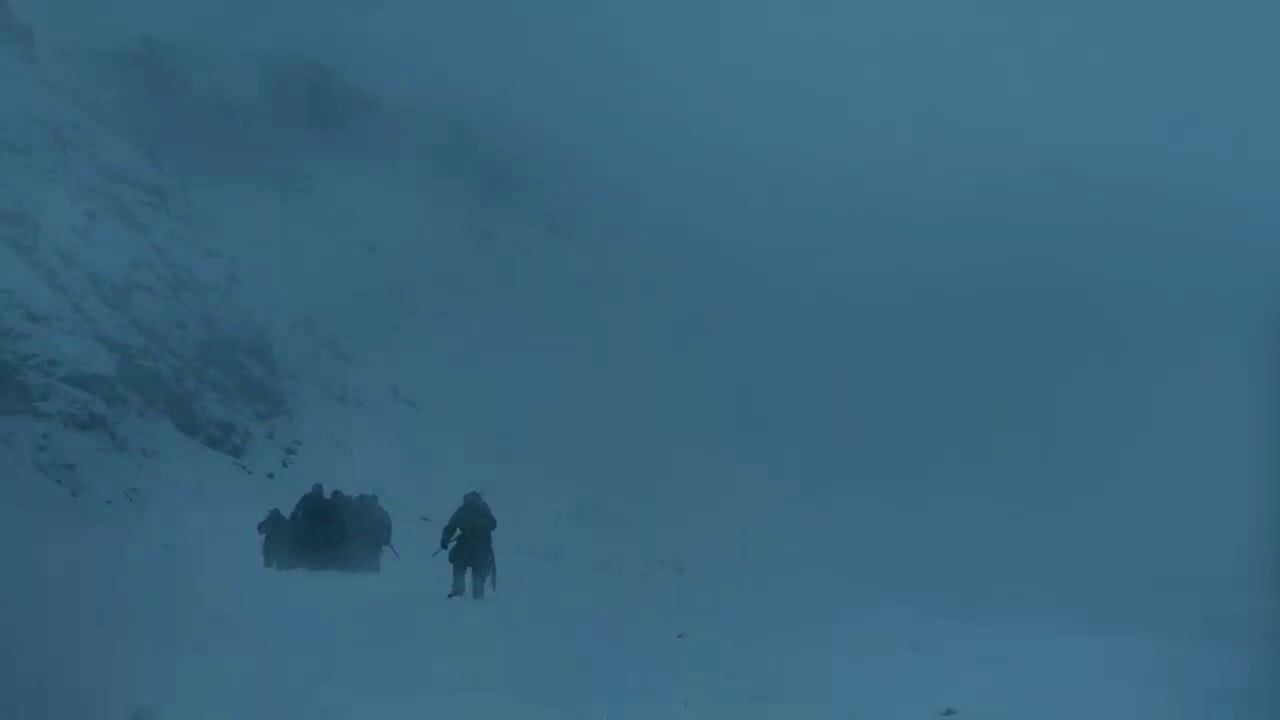 Game of Thrones S7E6 - Beyond The Wall | Wight Bear attack смотреть онлайн