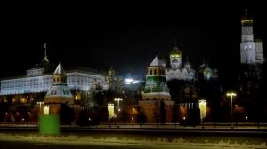 Бой курантов в Новый год  с гимном России