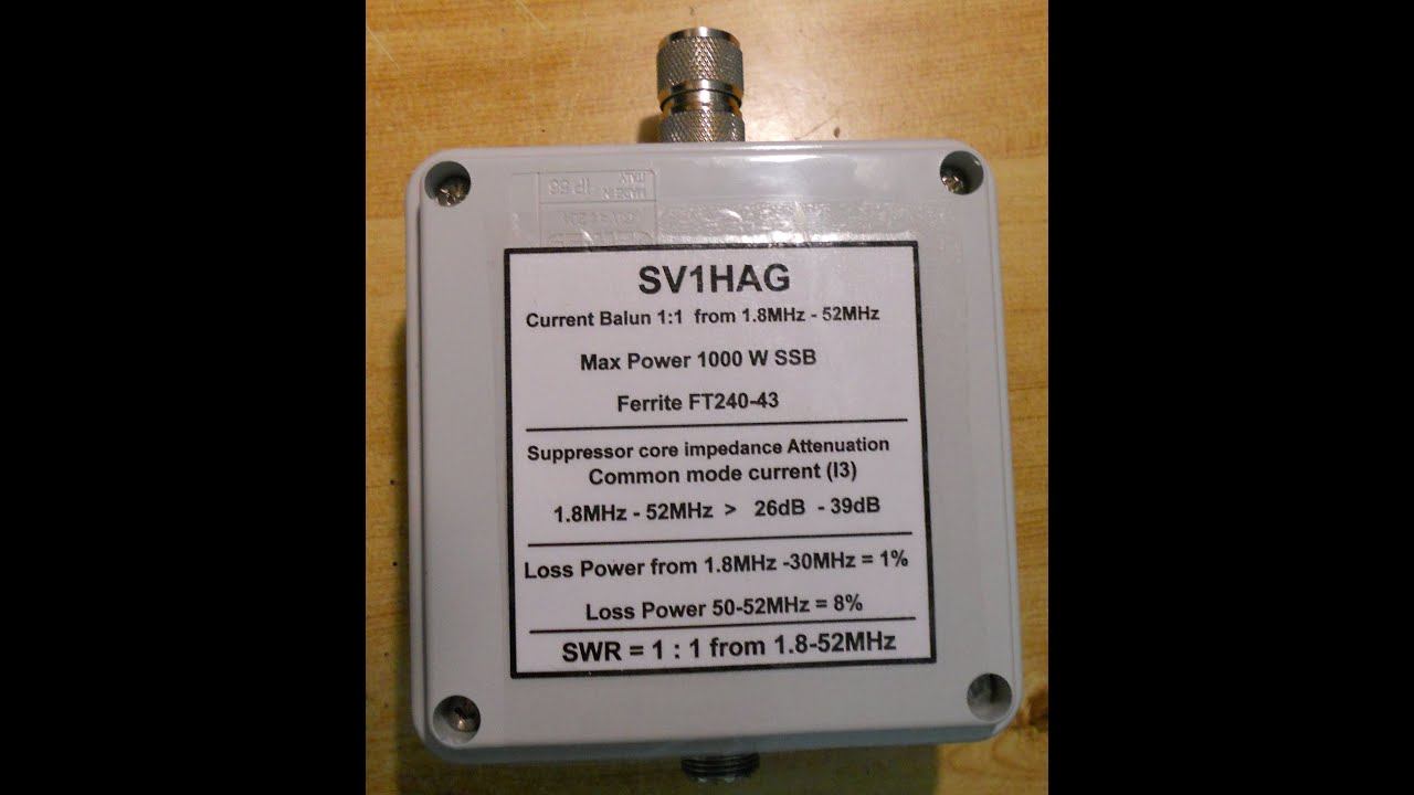 #160. Current Balun 1:1 смотреть онлайн