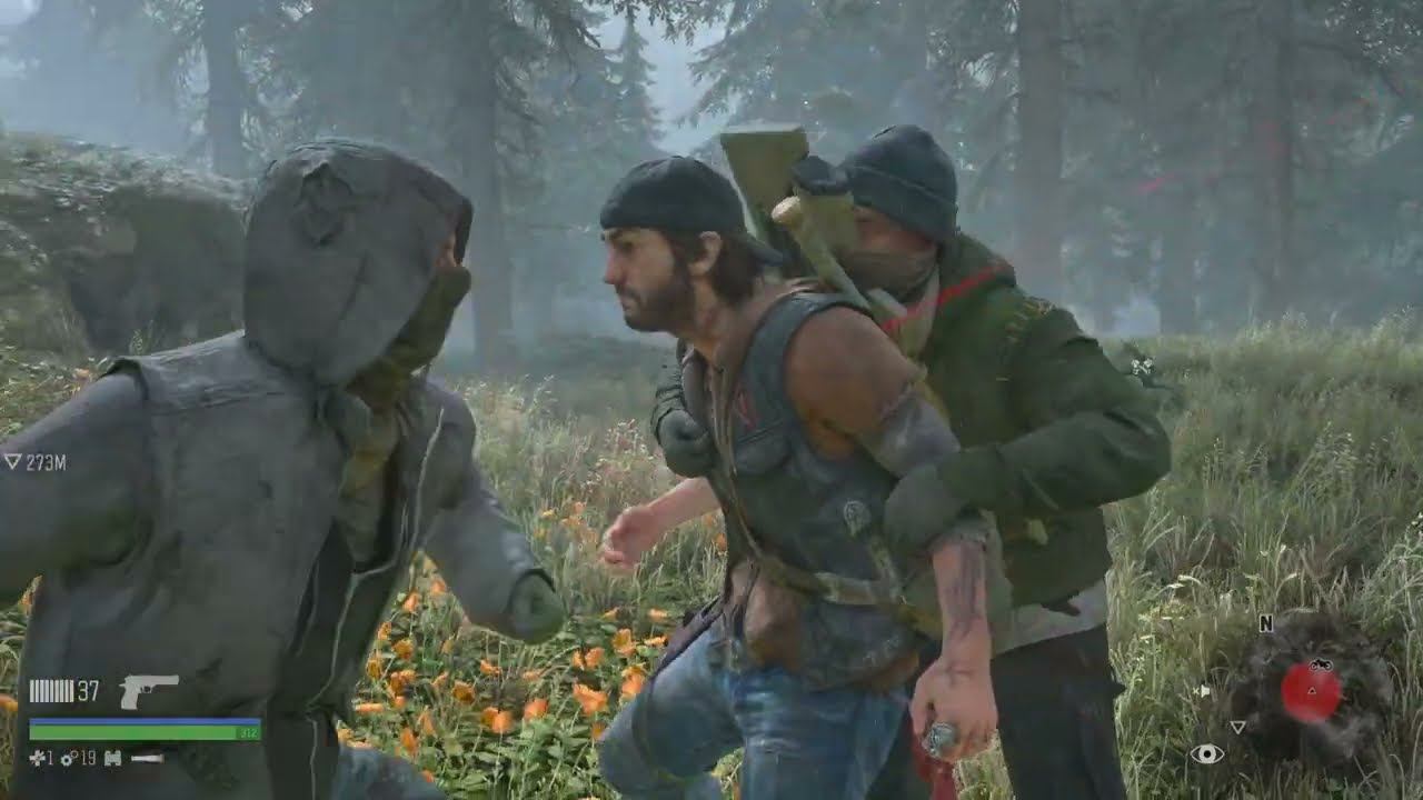 DAYS GONE Deacon Beat with a Baseball Bat смотреть онлайн