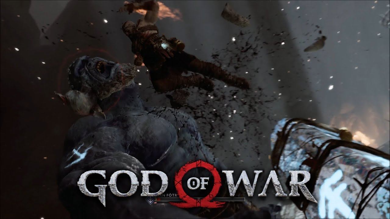 God of War 4 - Ice Troll Boss Fight #7 (God of War 2018) PS4 смотреть онлайн