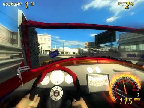 FlatOut 2. Most Wanted - Muratus Cobra 427 - Reversed Water Canal 3 смотреть онлайн