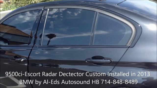9500ci Escort Radar Dectector Custom Installed 2013 BMW and Window Tint смотреть онлайн