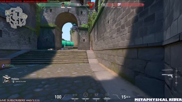 Day without Headphone Day 2: VALORANT LIVE: RIOT ID-METAPHYSICAL #1901 смотреть онлайн