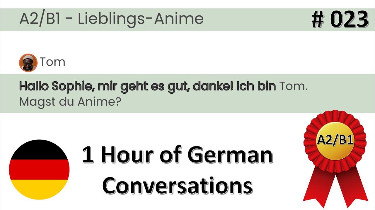#023 Deutsch lernen mit Dialogen | Deutsch lernen durch Hören | A2-B1 | #learngerman #deutschlernen смотреть онлайн