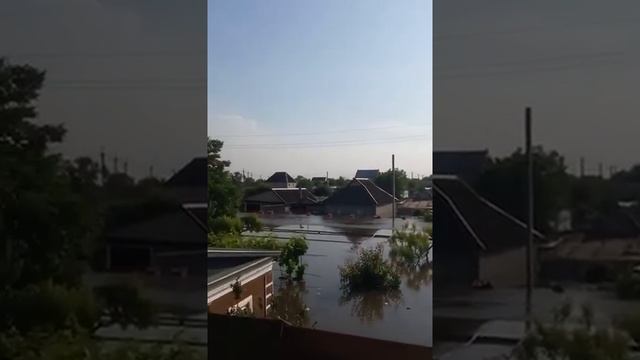 ⚡️Місто Олешки на Херсонщині повністю затоплено смотреть онлайн