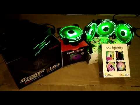 Fan Case Infinity Aura RGB 3in1 Set смотреть онлайн