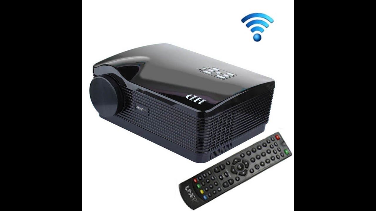 Uhappy U2- 2600LM 1080P Mini Projector with Remote Control, Support HDMI + YPbPr + TV + SV + AV-in смотреть онлайн
